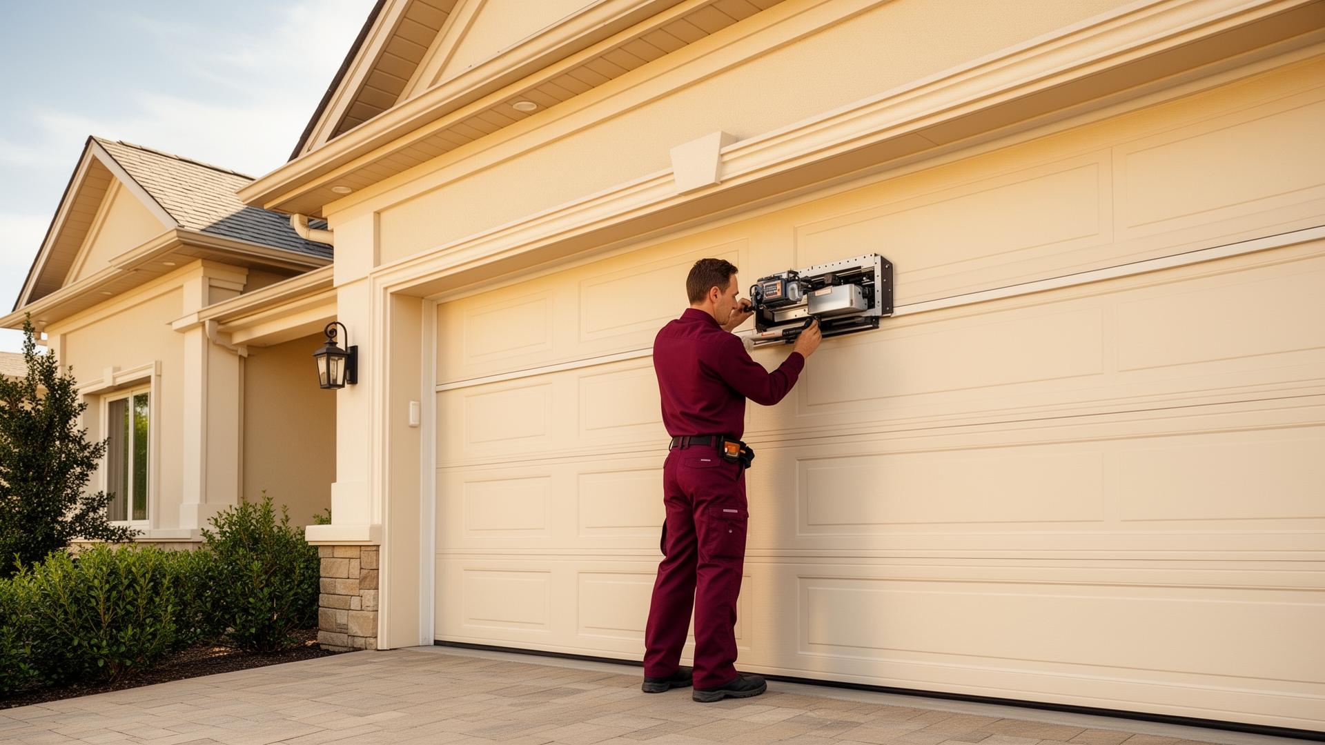 Garage Door Brookfield technician providing professional service